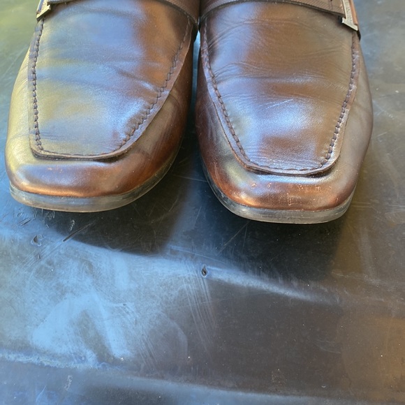 kenneth Cole Tux Tile Le Brown size 7M - Picture 4 of 10